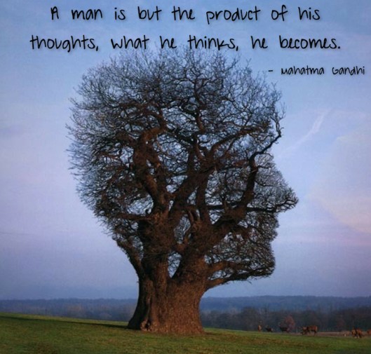 Product of his Thoughts