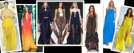 Long Dresses Spring 2015