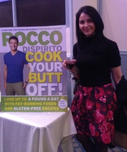 Miki at Rocco Dispirito Book Signing